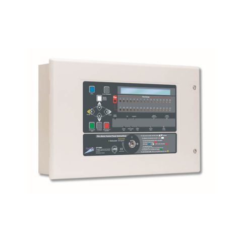 XFP Networkable two loop 32 zone panel, code/keyswitch entry, c/w 3A ...